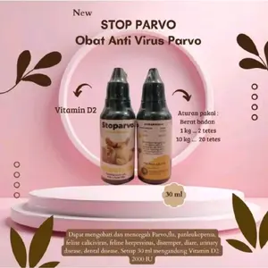 StopParvo 30ml, Obat Anti Virus Parfo Kucing