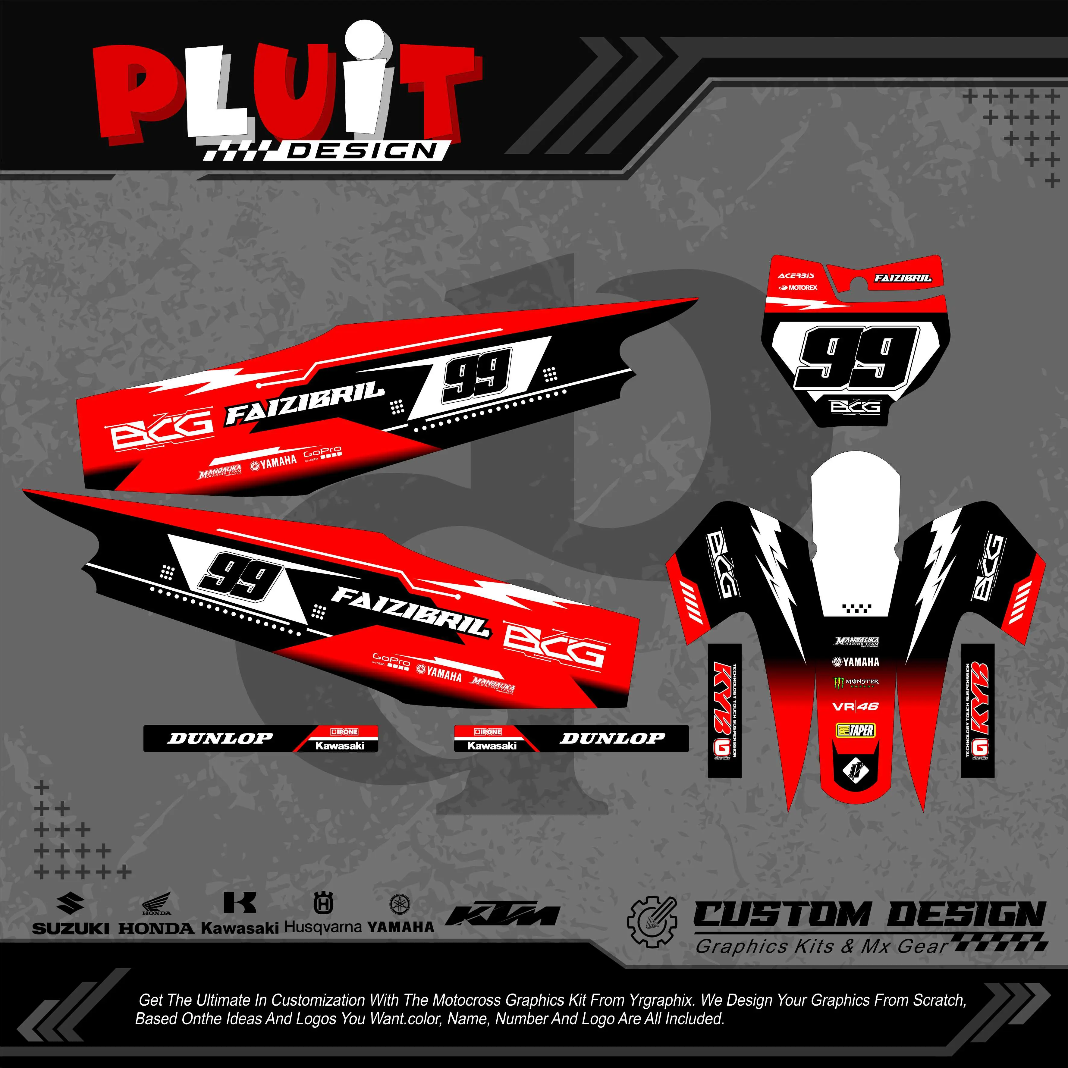 decal stiker RBT JUPITER VEGA NEW trail REVO full body dekal bebek std gtx trabas vega r new old supra fit x 23