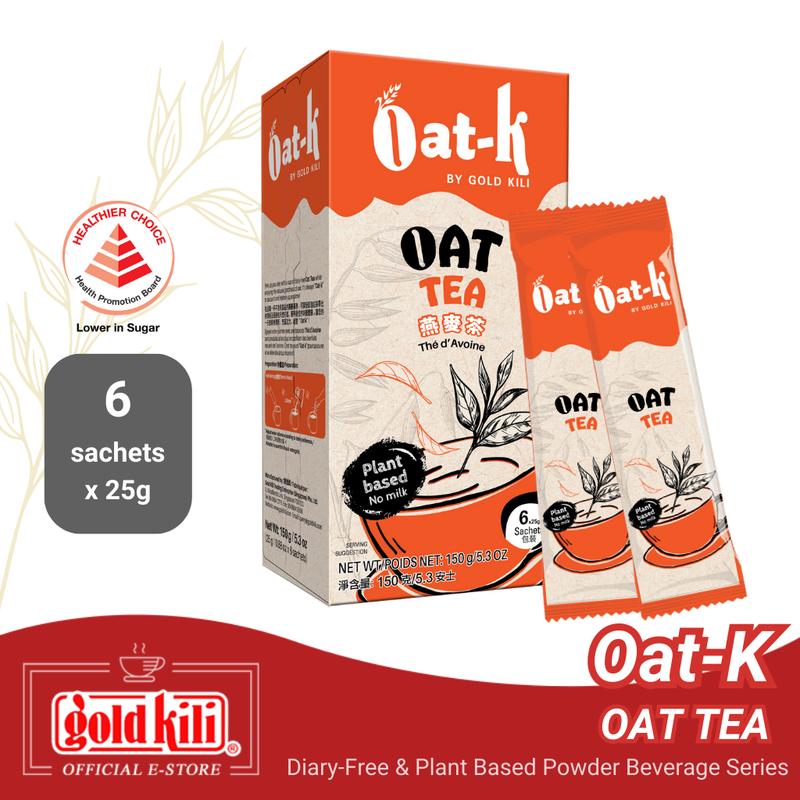 Gold Kili Oat-k Oat Tea Healthier Choice (Dairy-Free) (Vegan-Friendly) (No-Palm Oil) 0