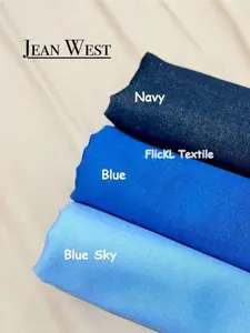 Kain Jeans West Bahan Jeanwest Poly Katun Jeanswest Denim Jeans Chambray Soft Jeans 6oz