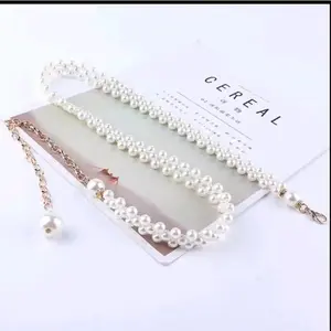 IKAT PINGGANG BELT MUTIARA/SABUK MUTIARA/MUTIARA RANTAI ELEGANT PEARL