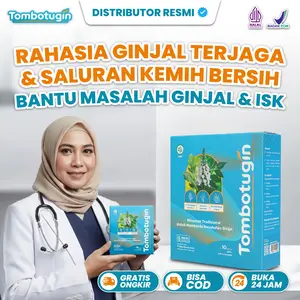 Tombotugin Original 1 Box – Minuman Herbal Ginjal & Saluran Kemih | Rasanya Segar Nikmat |  BPOM, Halal, COD