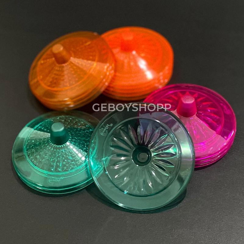 [1PACK 12PCS] Candid Tutup Gelas CRYSTAL DIAMOND / Tutup Cangkir / Tutup Mug Plastik Food Grade PP5 1