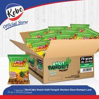 Gambar Kobe Snack Boncabe Kulit Pangsit Rasa Rumput Laut 70gr - 1 Karton isi 24pcs - KEMASAN BESAR dari DapurKobe Kota Administrasi Jakarta Selatan 1 Tokopedia