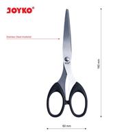 Gambar Gunting Joyko Scissors Gunting Kertas - Kecil SC828 dari Medstuff Kota Administrasi Jakarta Barat 5 Tokopedia
