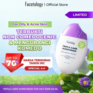 Facetology Triple Care The Acne & Oily Sunscreen Bundling Series