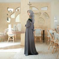 Gambar Shirin Zein - Gamis Trend 2026 Model Baru Elegan Motif Tenun Dress Nura - Grey, XXL dari Shirin Zein Store Kab. Pati 4 Tokopedia