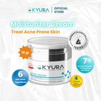 Gambar KYURA Bundling Acne Calming 2 Pcs Set Acne Toner 80 ml & Acne Cream 15 gr Treatment Wajah Berjerawat & Mengurangi Kemerahan with Panthenol Niacinamide BPOM dari Kyurabeautyofficial Kab. Cilacap 3 Tokopedia