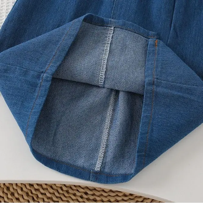 Setelan Anak Perempuan Crop Top + Rok Jeans Sabrina 8