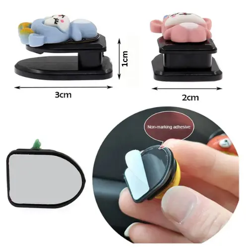 Mini Car Hook Gantungan Mini Karakter Kartun Gantungan Mobil Cantolan 2