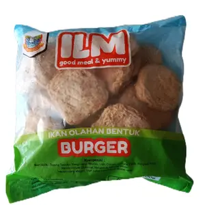 Ilm olahan ikan tempura bentuk Burger 500gr Good Meal and Yummy Makanan Food Frozen