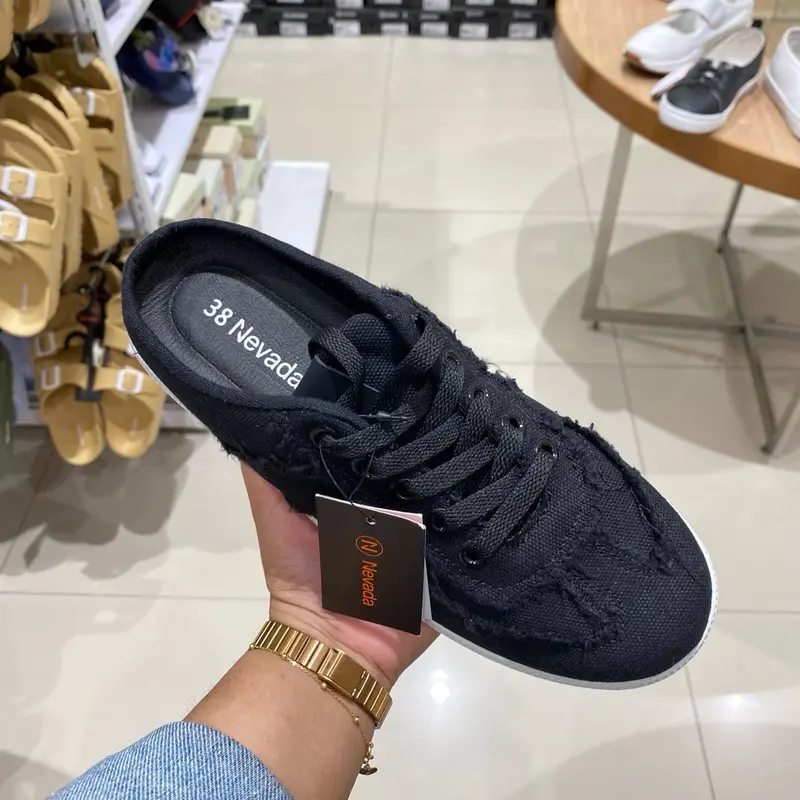 NEVADA NRS01 SEPATU SLIP ON WANITA MODEL BELAKANG TERBUKA ORI MATAHARI 1