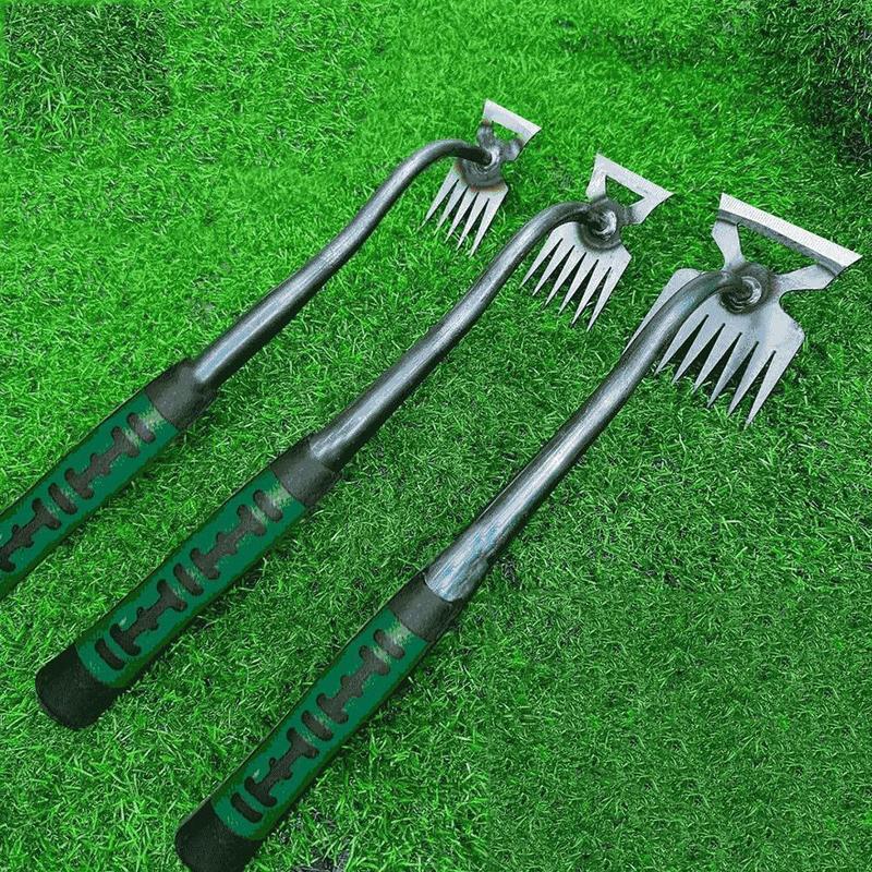 Product Introduction of Garu taman merumput cangkul, alat merumput ladang, scarifier, alat pertanian yang berguna, alat pengerasan logam 33