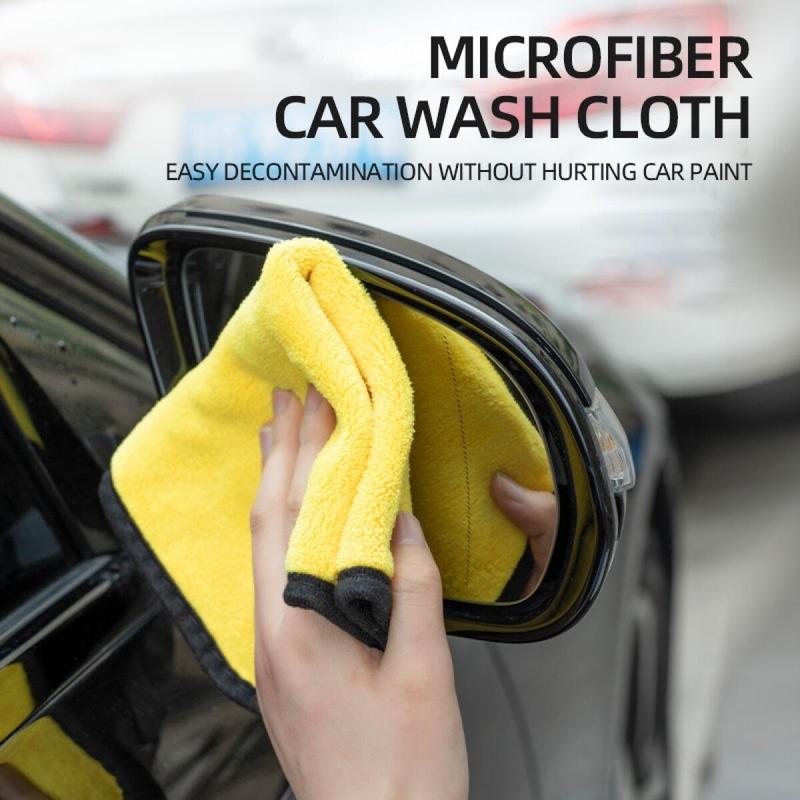 [Gaode] Lap Kain microfiber multifungsi cocok untuk mobil motor kaca serbaguna mudah serap air 30x30CM Aksesoris Car Kendaraan Cleaning 7