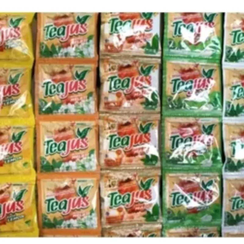 Serbuk Minuman Tea Jus Gula Batu 1 Renceng Isi 10 Sachet Bubuk 3