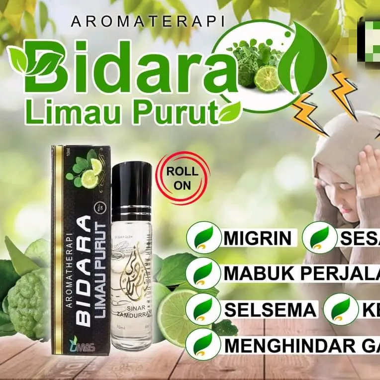 Minyak Limau Bidara Roll On Natural Aroma