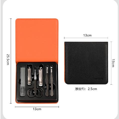 Best Quality - Manicure Set 4 Alat Perawatan & Gunting Kuku Premium Kilap Kuku Nano Glass 7