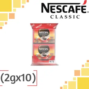 Nescafe Classic Kopi Instant Kemasan 10x2g