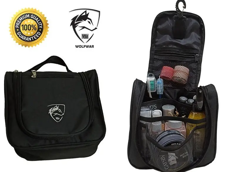 Toilet bag / Toiletries bag / Travel kit / tas gantung Wolfwar