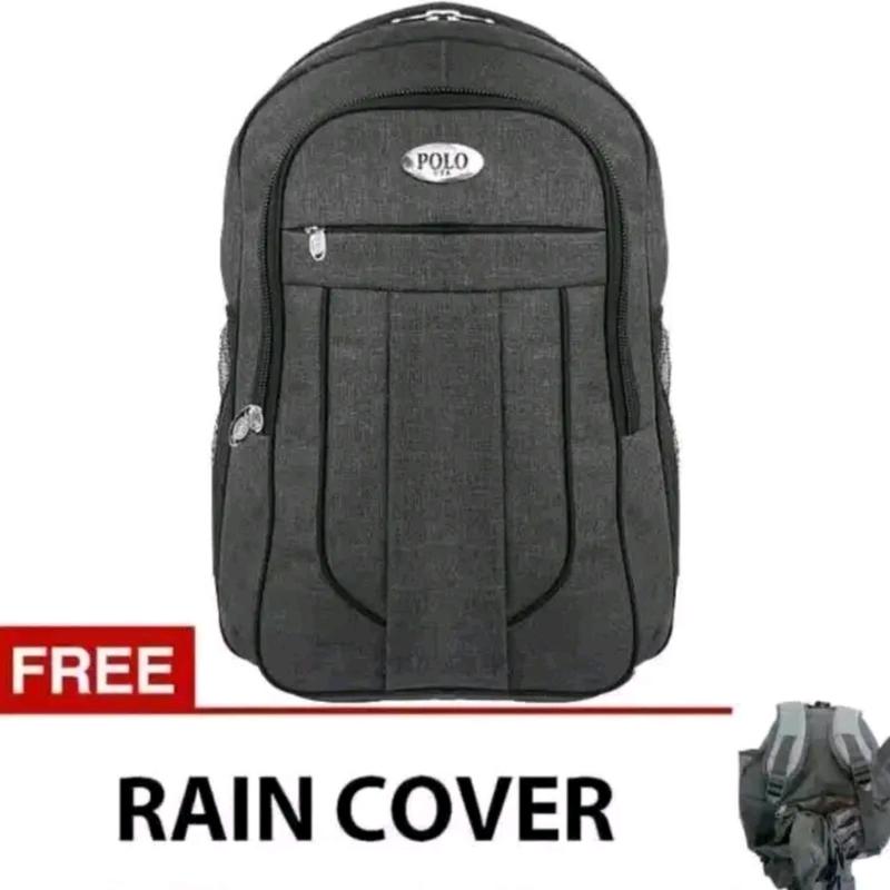 BAYAR DI TEMPAT TAS RANSEL POLO PRIA KERJA KULIAH SEKOLAH MUAT BANYAK TAS RANSEL JUMBO TAS RANSEL MUDIK Backpack Wanita 2
