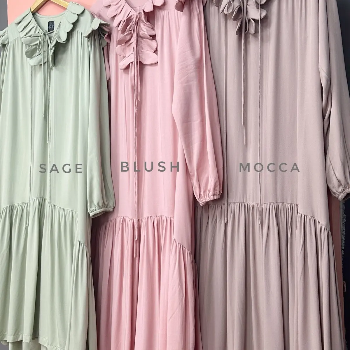 PRP - BAJU LONG DRESS CASUAL