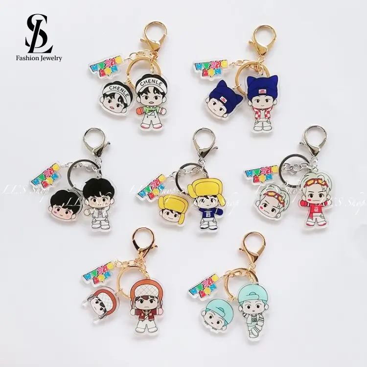 LL'S | NCT DREAM Candy cartoon member Avatar acrylic keychain bag pendant KPOP key ring
