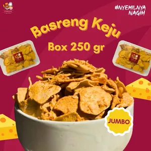BASRENG KEJU BOX 250 GRAM NYEMIL SAJI