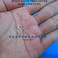 Gambar Peniti Hijab Jilbab Peniti Balon Bulb Anti Nyangkut Warna Silver Harga Per Pack isi 12 Pcs Muslim - silver dari Heaven Kaufen Kota Malang 5 Tokopedia
