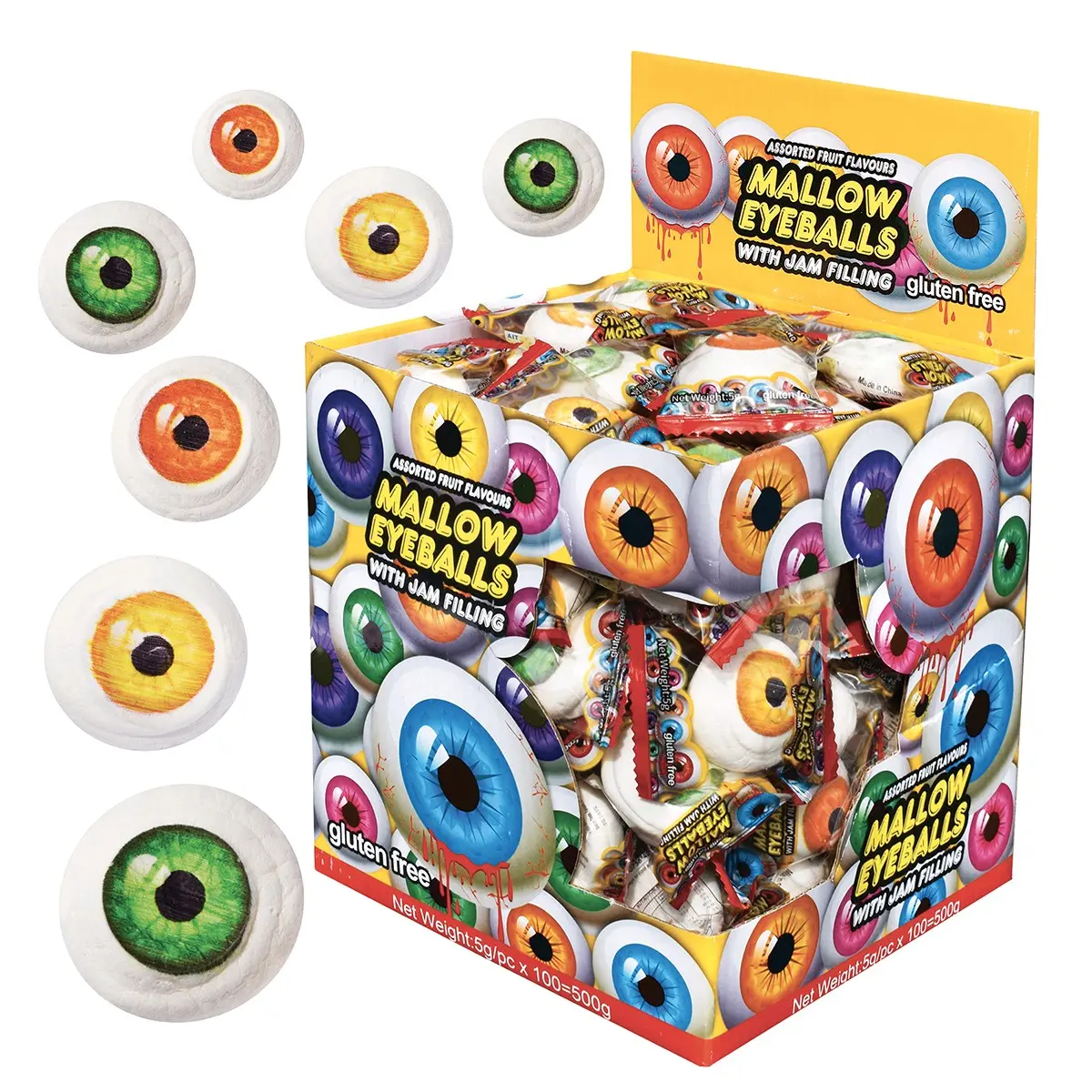 Mallow Eyeball Marshmellow Candy 2 FOR $1.50