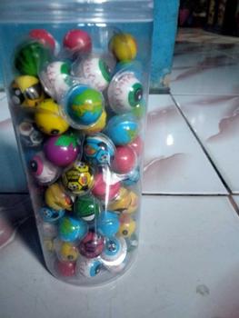 Product Review of Permen Pendekar biru Toples @100 pcs Candy Food Snacks Makanan from s**9 2