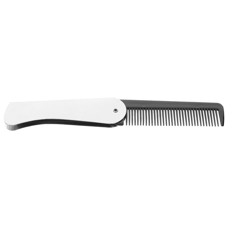 Product Introduction of Hair Salon Comb Folding Comb Travel Comb Hair Comb for Travel Foldable Comb Gift Haircare Heatless Daily Durable Stainless 2