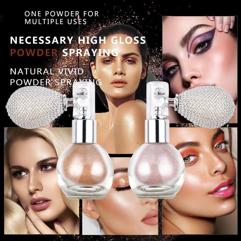 Product Introduction of Spray Brightening Powder Highlight Powder Body Powder 0