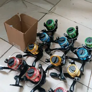 reel murah 200 spool plastik warna random ya