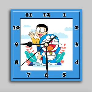 PROMO JAM DINDING KARAKTER /  KARTUN DORAEMON