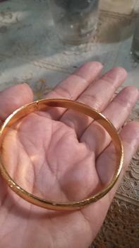 Product Review of gelang tangan keroncong pasir Arab terbuat dari coin asli anti luntur Bracelets from N**g B**g 0