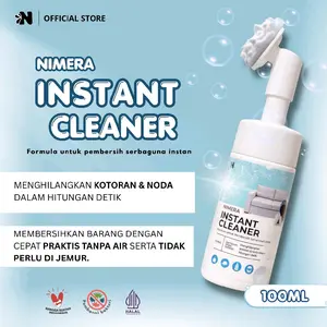 Nimera Instant Cleaner - Pembersih Serbaguna Tanpa Bilas Untuk Sepatu helm Tas Sofa Dan Interior Mobil dan barang lainnya