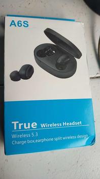 Product Review of A6S TWS Earphone Bluetooth Nirkabel 5.0 Headset Earbud Olahraga Mikrofon Earphones Headphone Hitam Wireless Handset head sead Pink Bass Ponsel from B**G T**R M** B**S 0