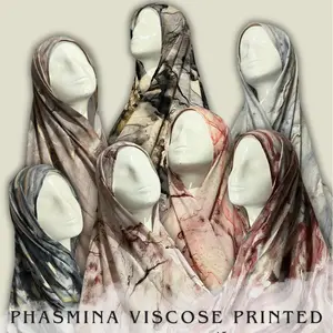 SEVENTEEN - PASMINA VISCOSE PRINTED   Pashmina Jilbab Syal