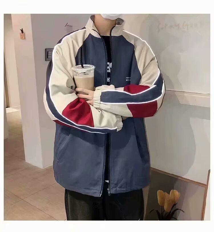 Product Introduction of Jackets for men and women in spring and autumn Joker Korean students loose lazy wind casual slim ins tide couple jacket tops. 6