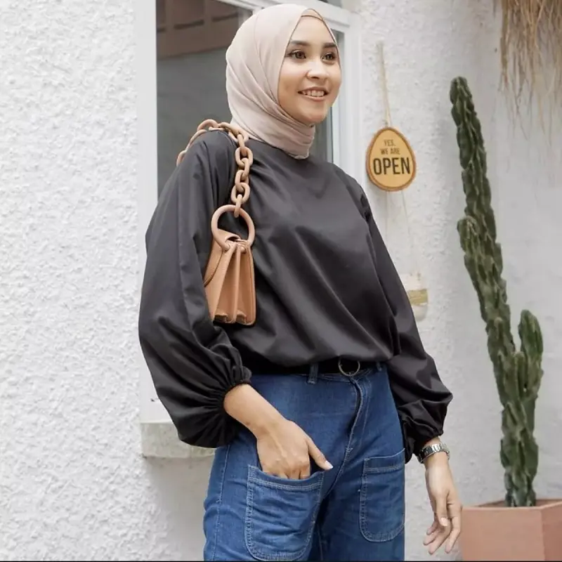 SILVANA BLOUSE OUTER CARDIGAN BAJU ATASAN BLUS TERBARU 4