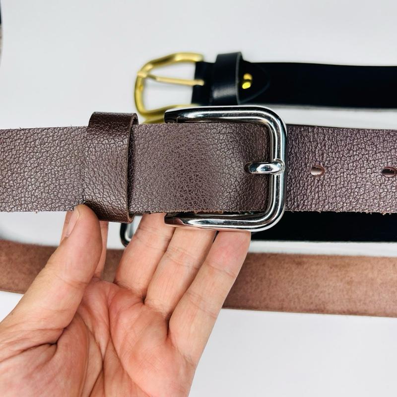 Thắt lưng da bò xịn khoá kim inox xỏ . Thắt lưng quần bò quần jean.thắt lưng da bò thật giá tốt - đinh đục lỗ dây lưng da -ĐINH CHỐT LỖ