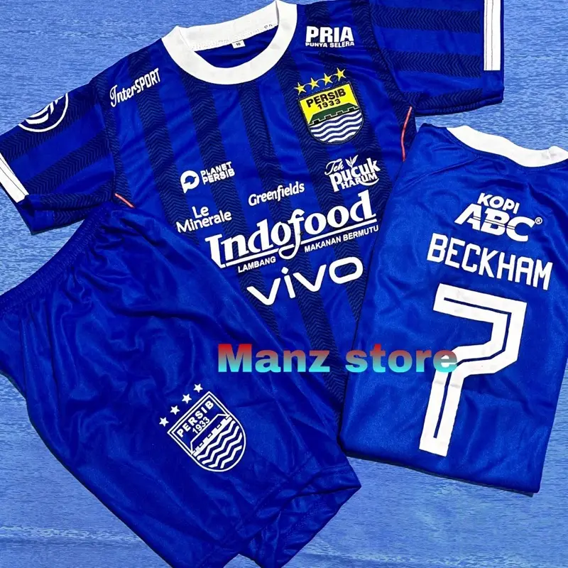 stelan kaos anak persib 3393 usia 2 tahun sampai 14 tahun Cewek Katun Perempuan 0