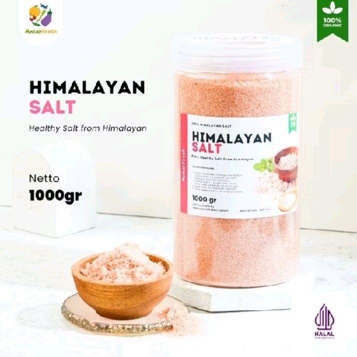 garam himalaya pink salt original 1 kg organik Natural 0
