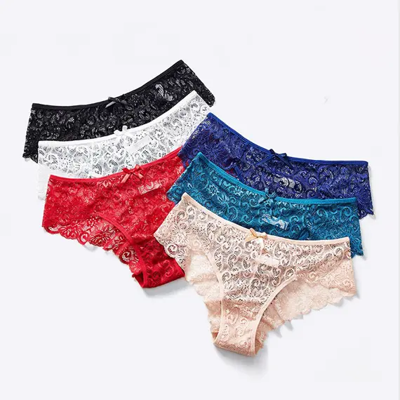 Celana Dalam Wanita jumbo G String renda lembut C1250 4