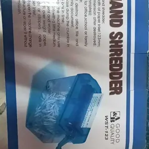 Penghancur Kertas Manual CD Card Hand Paper Shredder 4.5L