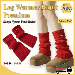 ABC KIDS Kaos Kaki Lucu Panjang Tanpa Ujung Jari Leg Warmer Toeless Aesthetic | Gaya Korea Jepang Panjang 40–70cm Cewek Rajut