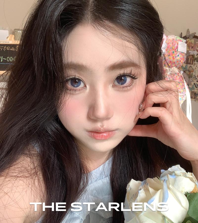 Product Introduction of Kính áp tròng mềm màu xanh lam, starlens, 2 miếng, được sử dụng trong 6 tháng, với lớp học 0-8, Đường kính 14,2 / 14,5mm 0