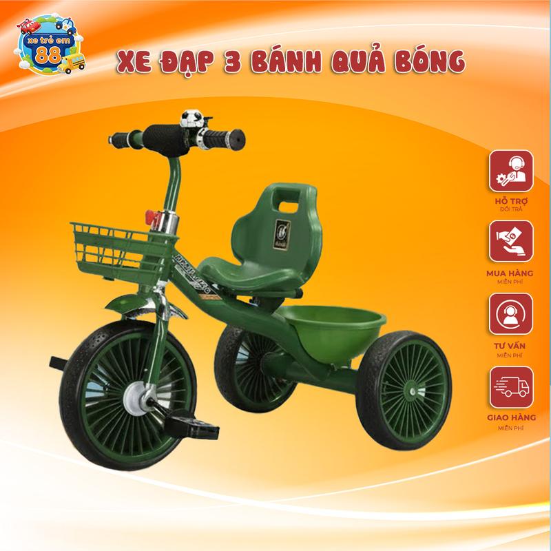 Xe đạp 3 bánh cho bé QUẢ BÓNG mẫu mới mã 1999