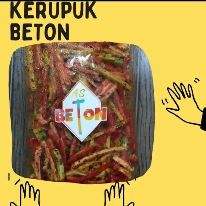 AS BETON 250GR KERUPUK BETON