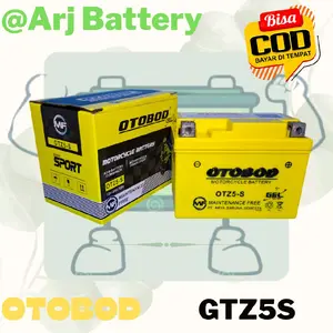 Aki Motor Honda Beat, Vario 110, Revo, Blade, GTZ5S MF Aki Kering